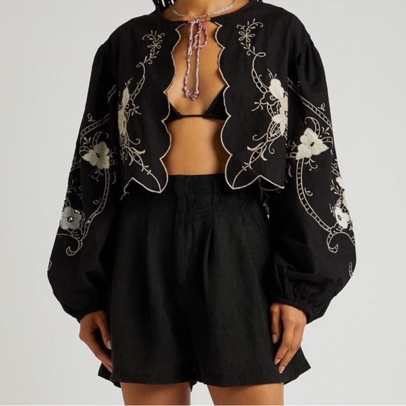 Free People Jackets & Blazers - Free People Valencia Cotton Jacket